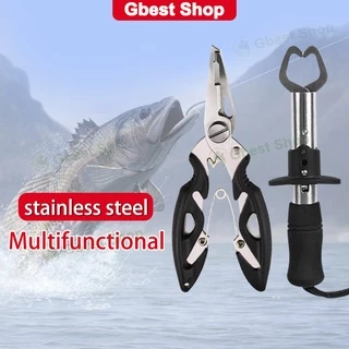 Fishing Pliers Luya Stainless Steel Curved Mouth Fish Line