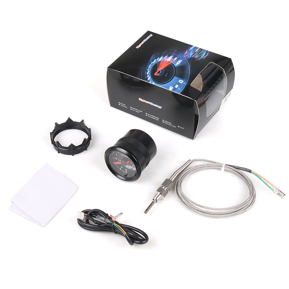 7-Color52mm 7-in-1 Multi-Function Car Gauge: Boost Oil Temp - Foto 2