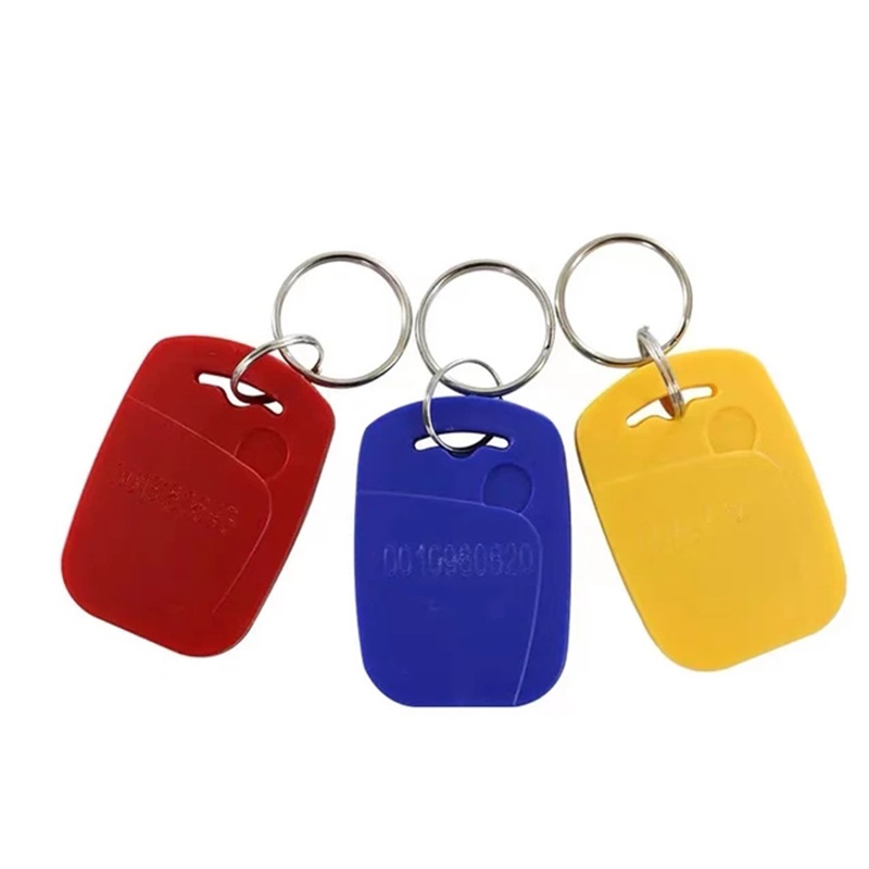 100 Pieces 125khz ID Card Keyfob Tag Block Token RFID Key Door EM ...