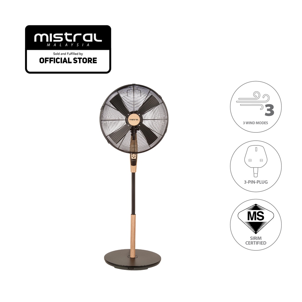 Mistral Stand Fan with Remote (16") MSF1615R Shopee Malaysia