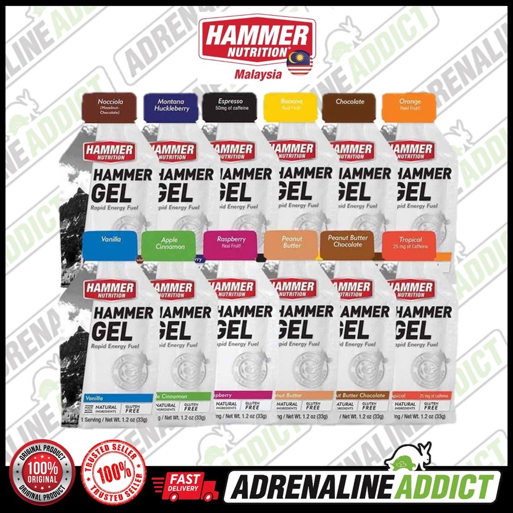 Hammer Nutrition Energy Gel Sports Nutrition Shopee Malaysia
