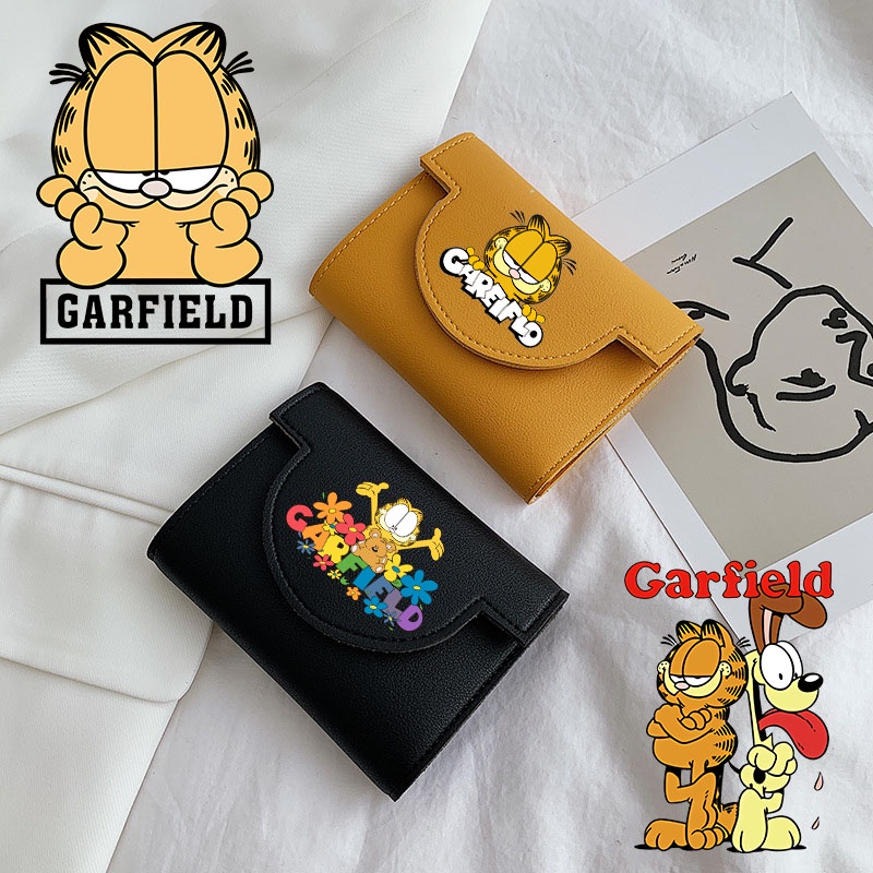 Garfield Wallet for Woman Card Holder Wallet Coin Purse Cute Wallet for