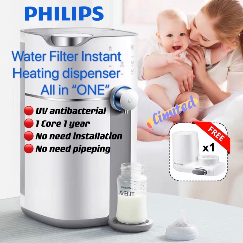 (Original) Philips ADD6910 Instant Water Dispenser RO Filter Heating in