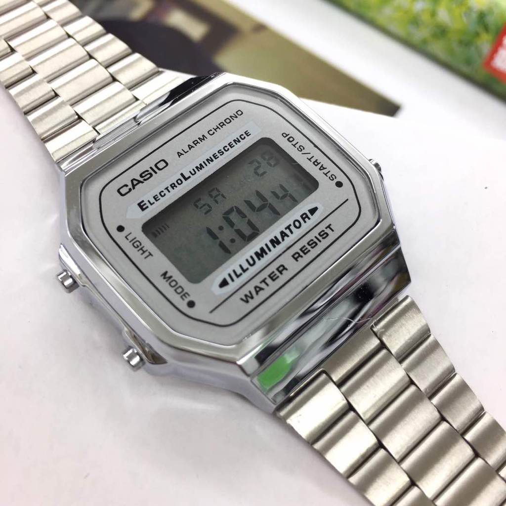 Jam 2025 casio silver