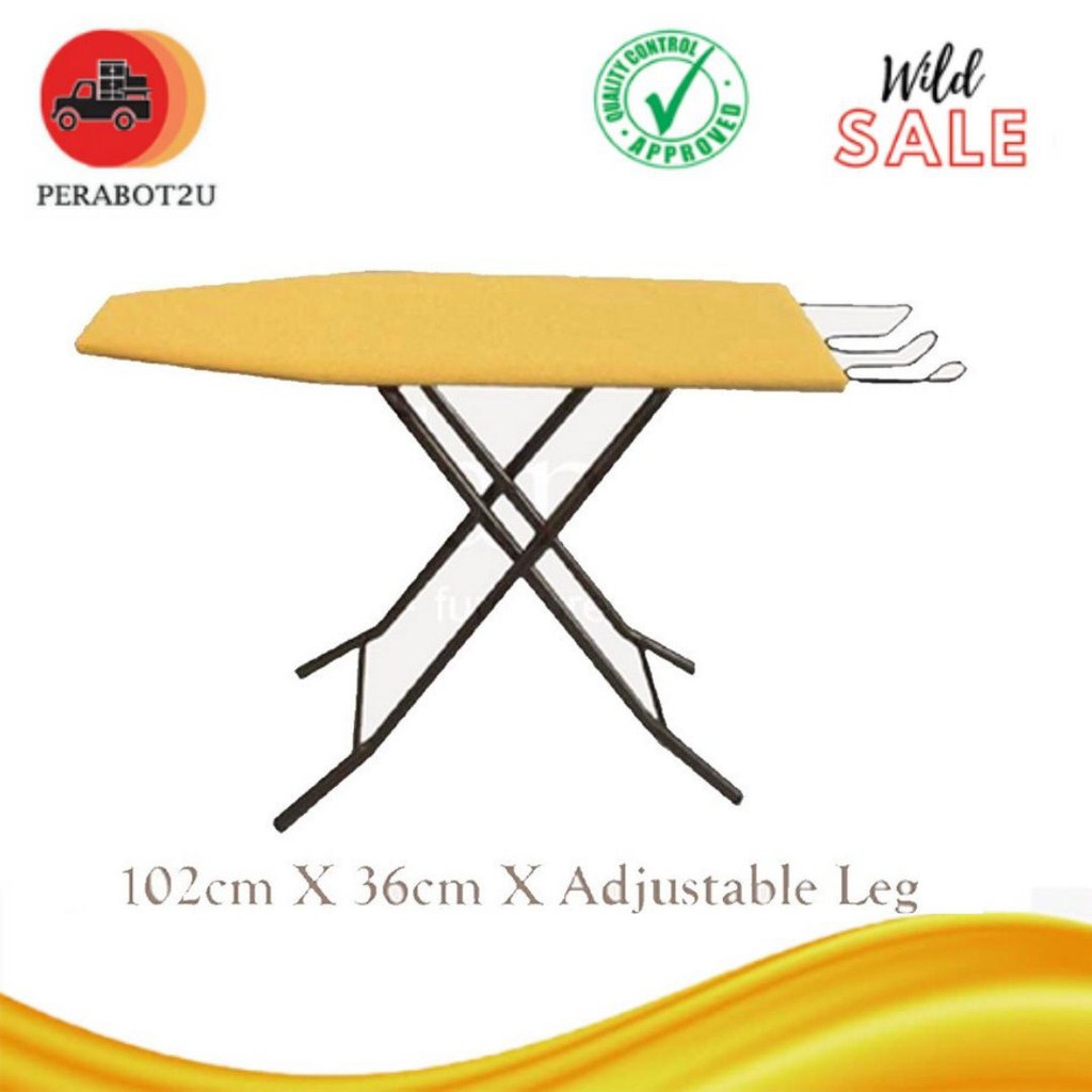 P2U 3V papan gosok besar/papan gosok/iron board Shopee Malaysia