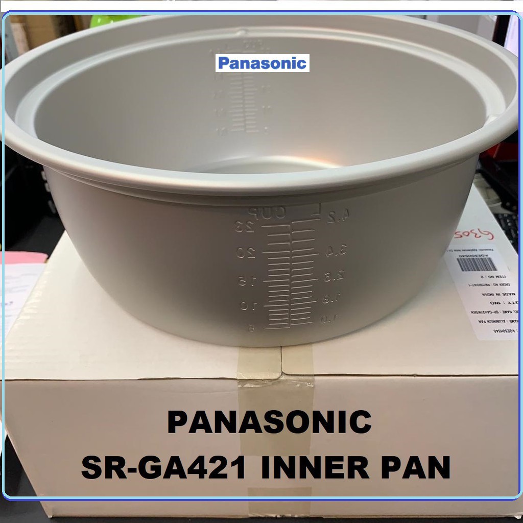 Panasonic Rice Cooker Inner Pan For SRGA421 (100 ORIGINAL) Shopee