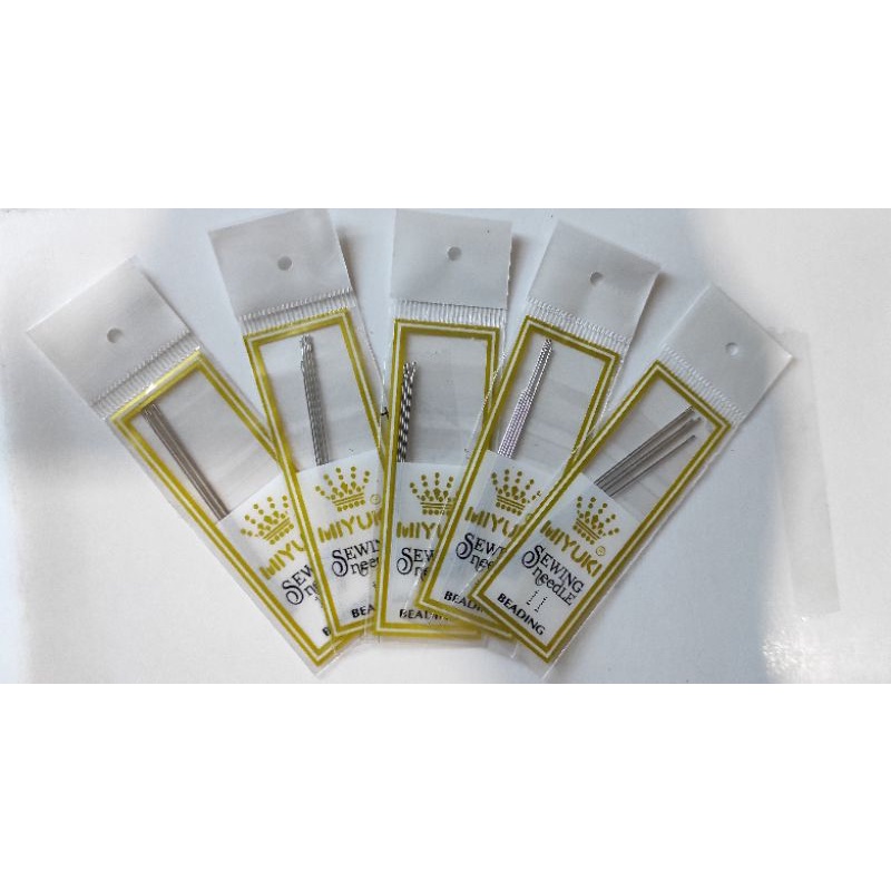 Miyuki Beading Needle(Japan) 5pcs with free tube Shopee Malaysia