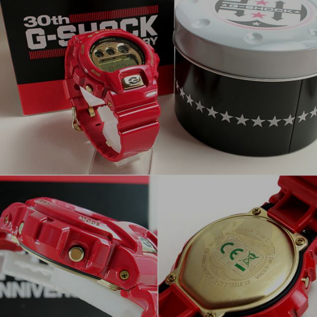 G-SHOCK DW-6930A-4 30TH ANNIVERSARY RISING RED A.K.A IRONMAN