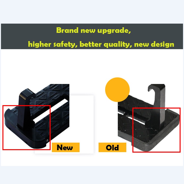 Foldable Car Roof Rack Step Car Door Step Universal Latch Hook ...
