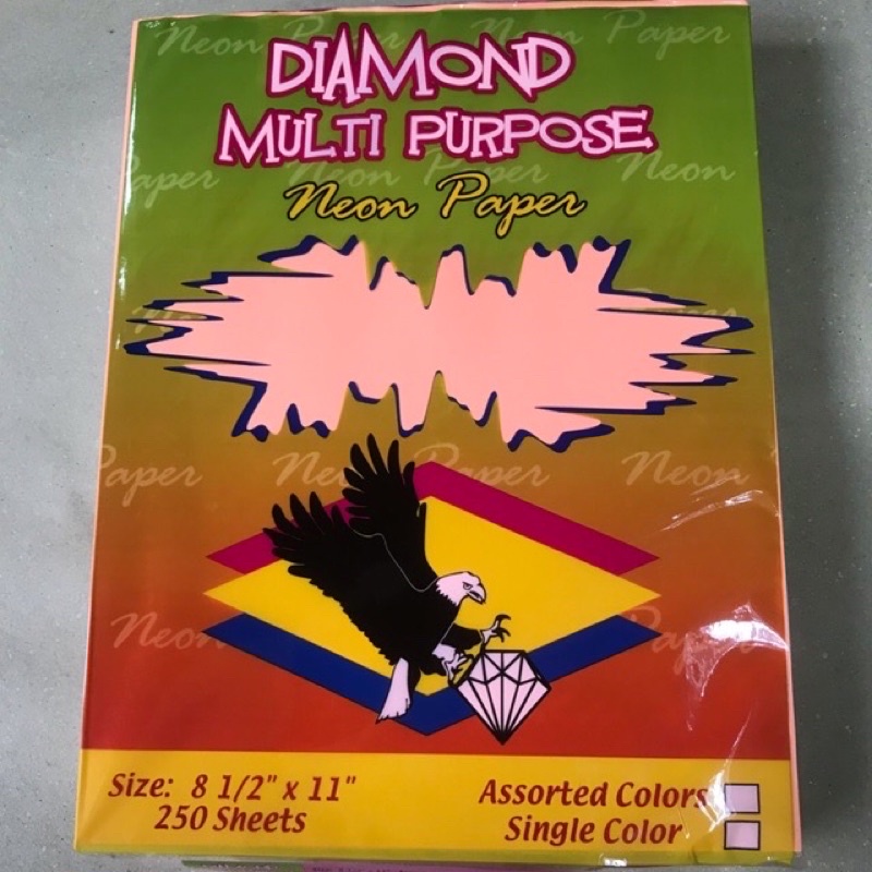 Colored paper assorted color in one ream Shopee Malaysia