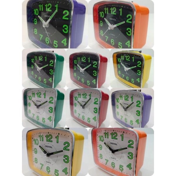 100ORIGINAL ORIENTAL Alarm Clock (jam loceng) Shopee Malaysia