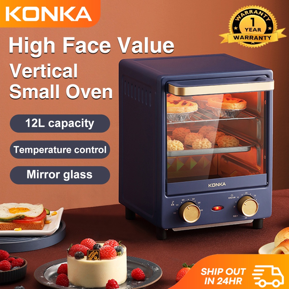 CUKYI 12L Household Electric Baking Oven Bread Toaster Pizza Dessert Cake  Maker Breakfast Machine 0-230