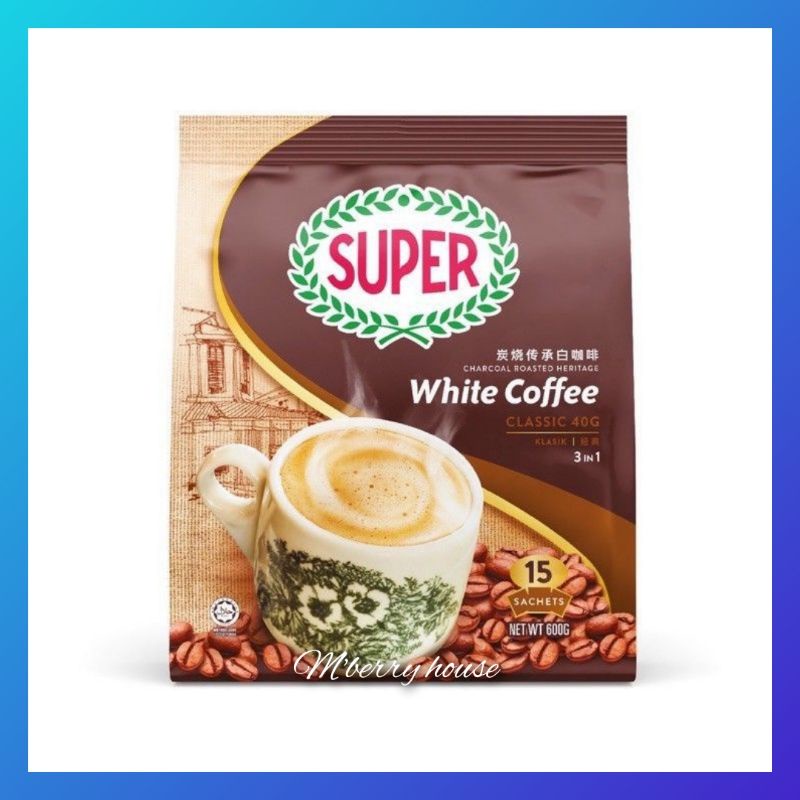 Super 3 in 1 White Coffee - Classic / Creamer (15s/18s) (exp:2025 ...