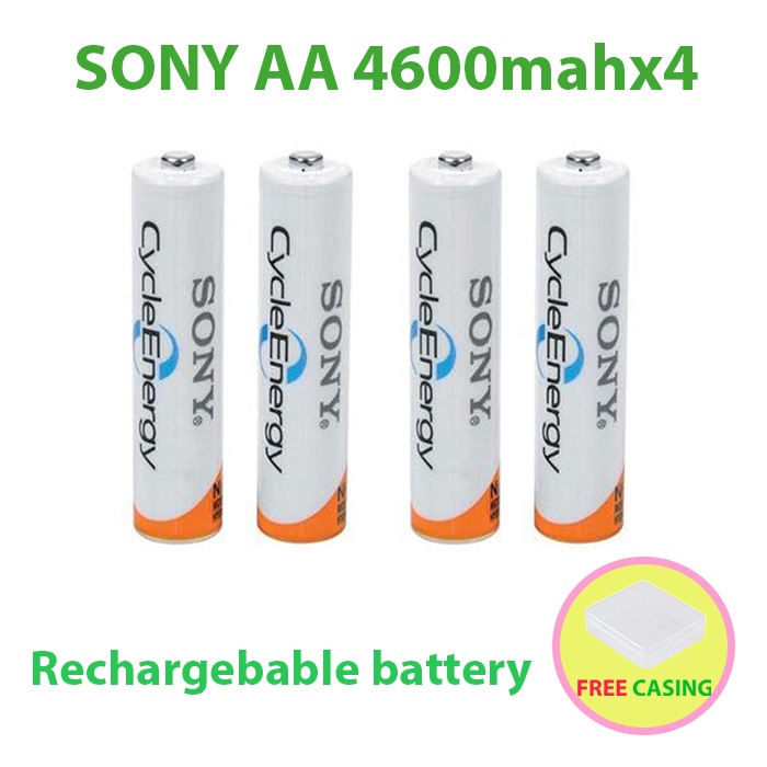 Bateri AA AAA Bateri Cas Semula Bateri Rechargeable AA AAA Battery ...