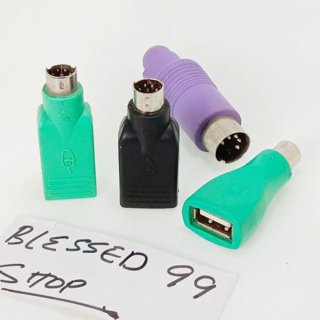 PS2 Male to USB Female Converter Adapter【STOCK CLEARANCE】 Shopee Malaysia