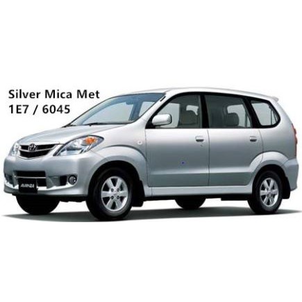 TOYOTA AVANZA 1E7 SILVER MICA/ BB METALLIC CAT 2K BANCUH/TOYOTA AVANZA ...