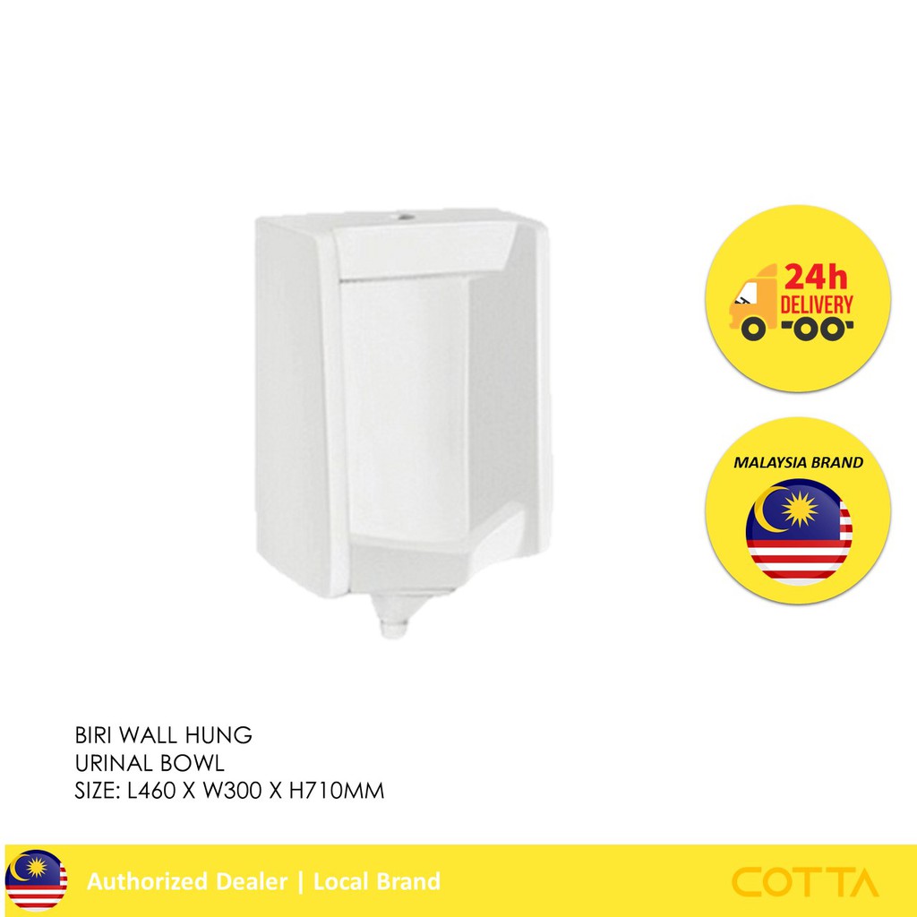COTTA BIRI WALL HUNG URINAL BOWL [READY STOCK] Shopee Malaysia