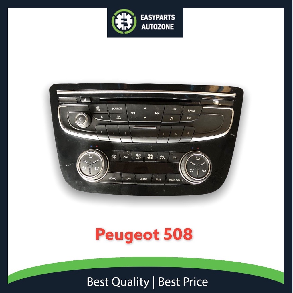 Autozone Peugeot 508 Air cond Aircond Control Switch Panel Audio