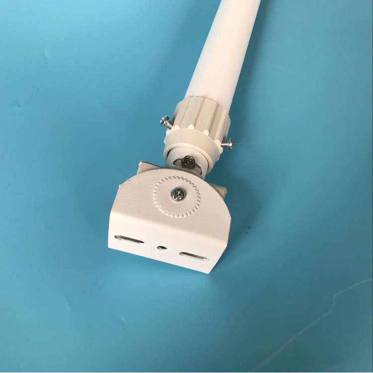 30-60cm Adjustable Ceiling Mount For CCTV Cameras - 360° Swivel 90° Tilt Aluminum Bracket