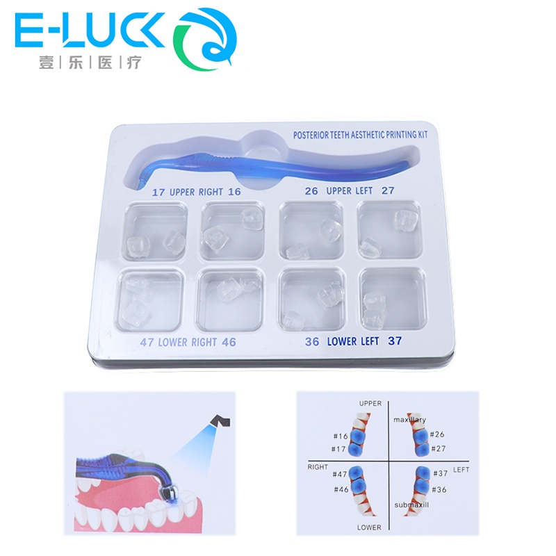 Dental Posterior Teeth Aesthetic Printing Kit Dentistry Reshape Resin