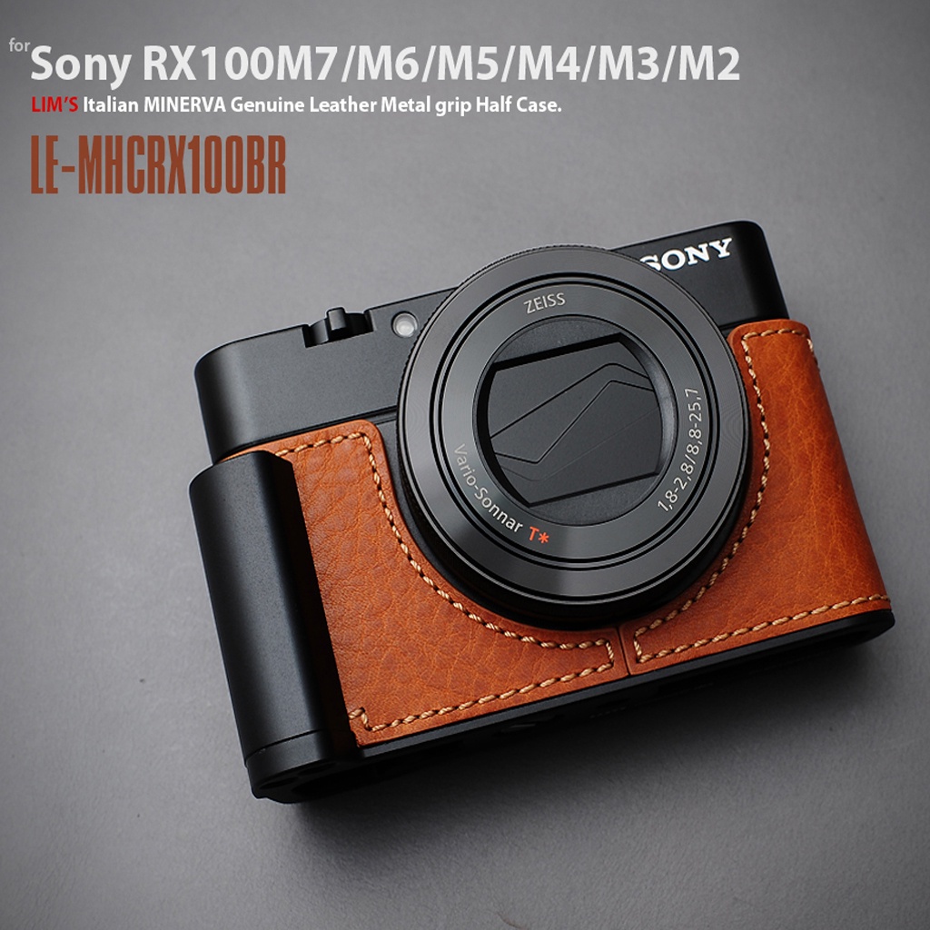 Korea Lim's Design Italian leather and real metal grip & bottom Camera ...