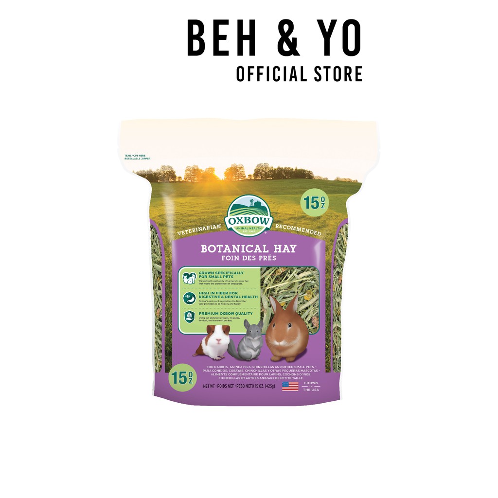  Oxbow Oat Hay 425g : Pet Supplies