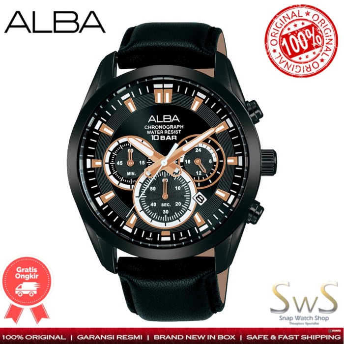 Alba chronograph water resist 10 outlet bar