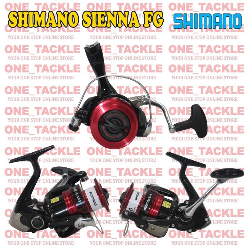 Shimano Sienna FG Spinning Reel Mesin Pancing 100% Original