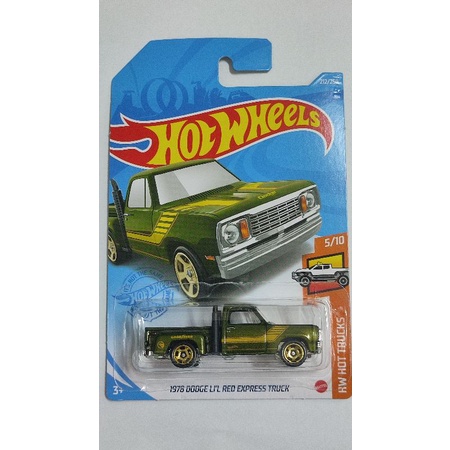 Hot wheels dodge sale lil red express