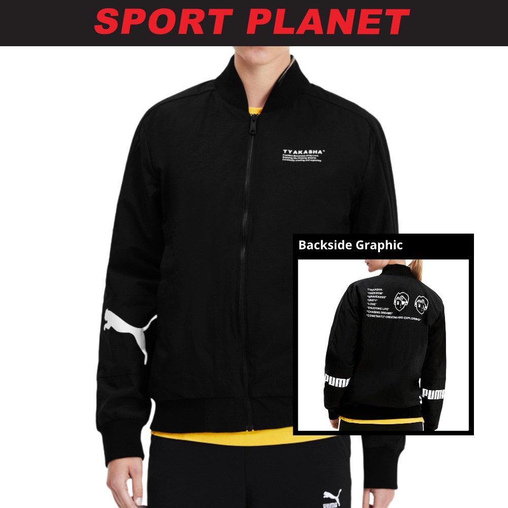 Puma Unisex X Tyakasha Woven Bomber Jacket Shirt 595563 01 Sport Planet 28 7 Shopee Malaysia