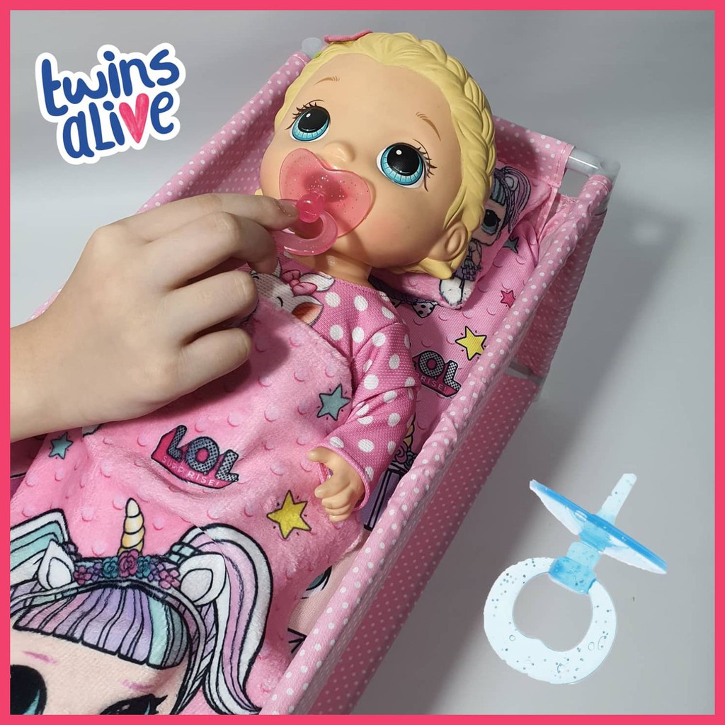 Baby alive best sale with pacifier