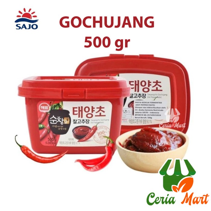 Gochujang Halal Sajo Hot Pepper Paste Gr Korean Imported Sauce Shopee Malaysia