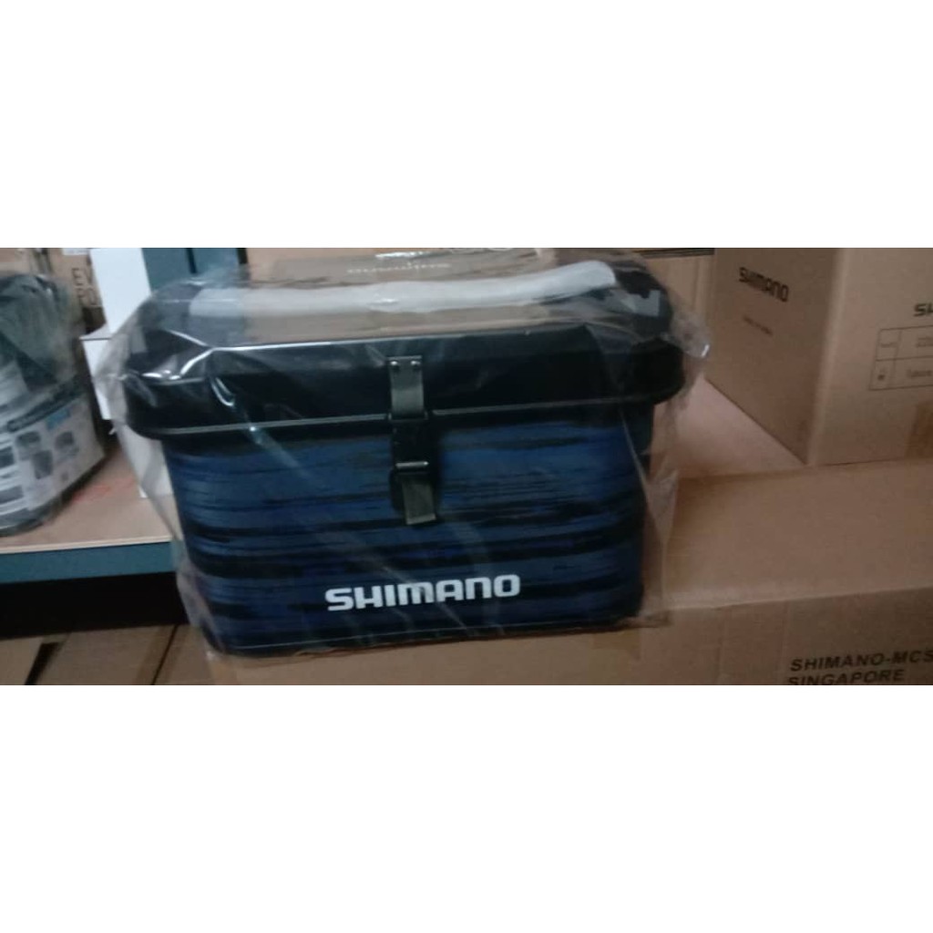 Sacoche De Pêche Shimano BK-002T 22L - Coque Dure EVA - Noir - Porté épaule - Neuf
