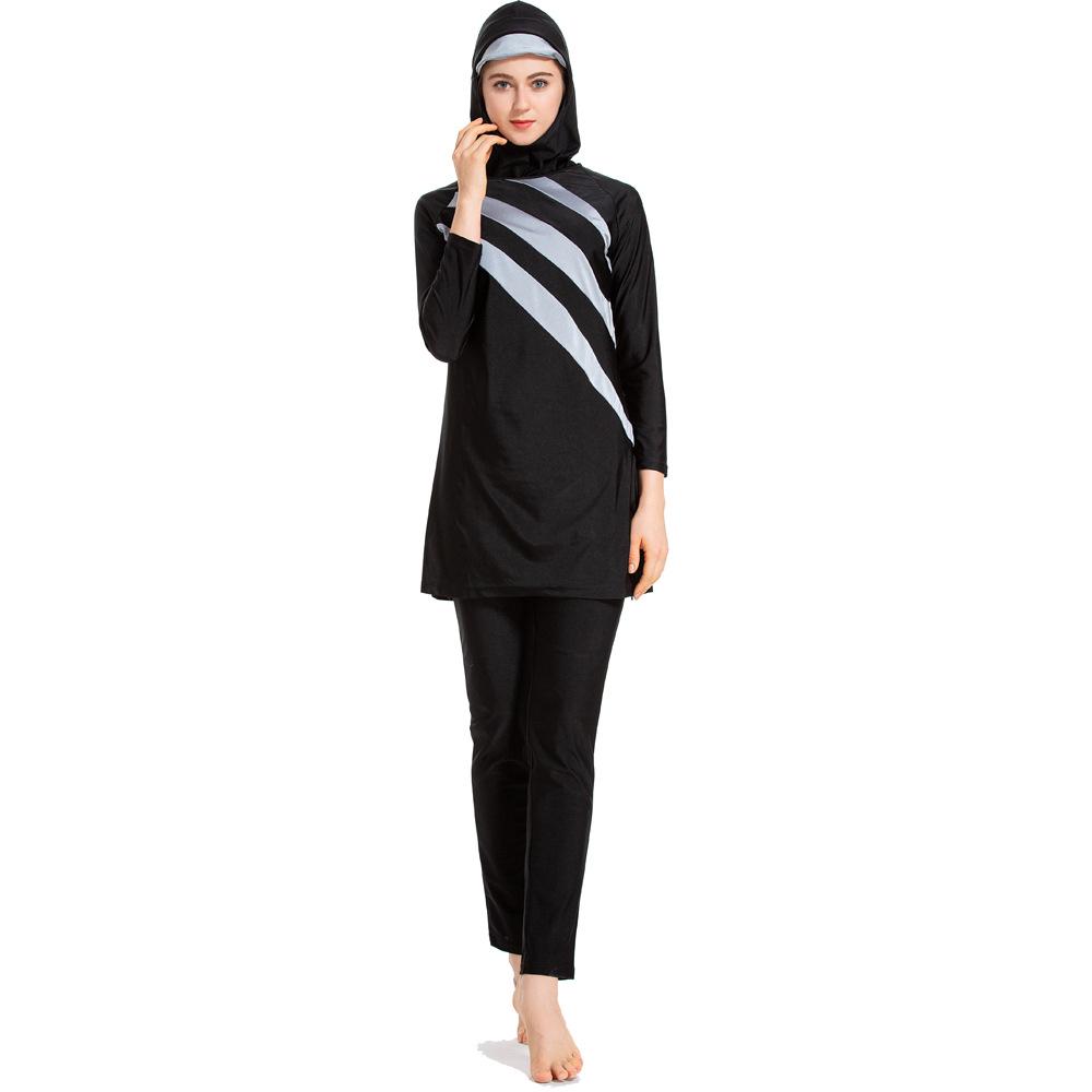 WARBASE 3 in 1 Swim Set Women Classic Full Coverage Muslim