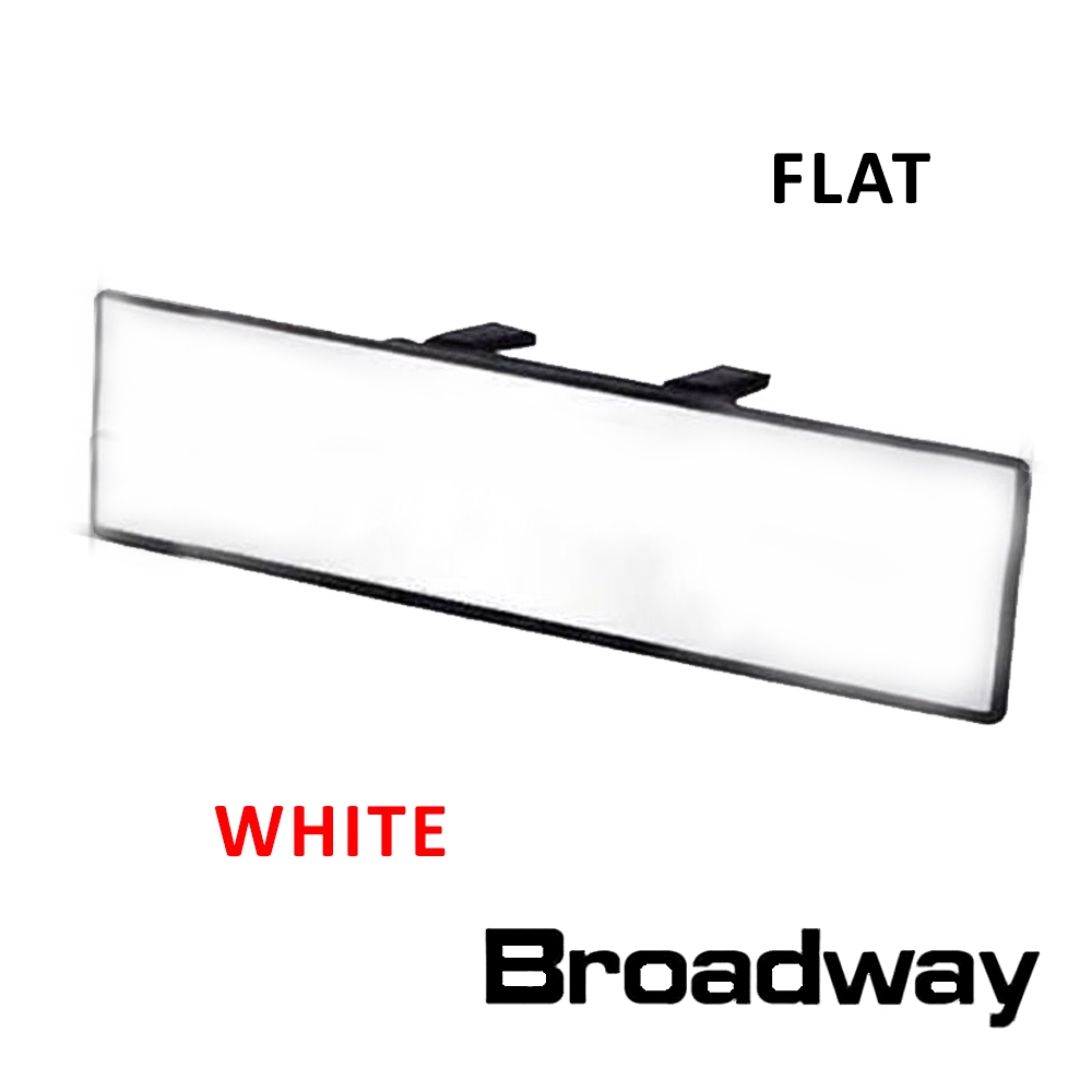 Buy Universal Curved Blue Tinted Anti Glare Clip On 300mm Broadway Rear View Mirror In Rowland - Foto 8