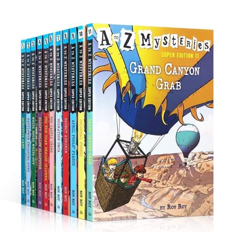 14books）A to Z Mysteries Super Edition | Shopee Malaysia