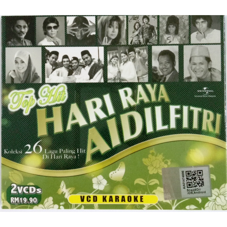 Hari Raya Album - Top Hit Hari Raya Aidilfitri 2VCD Karaoke Jamal ...