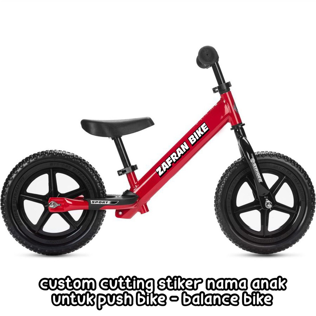 Custom push bike online