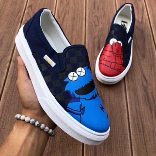 Kaws on sale custom vans