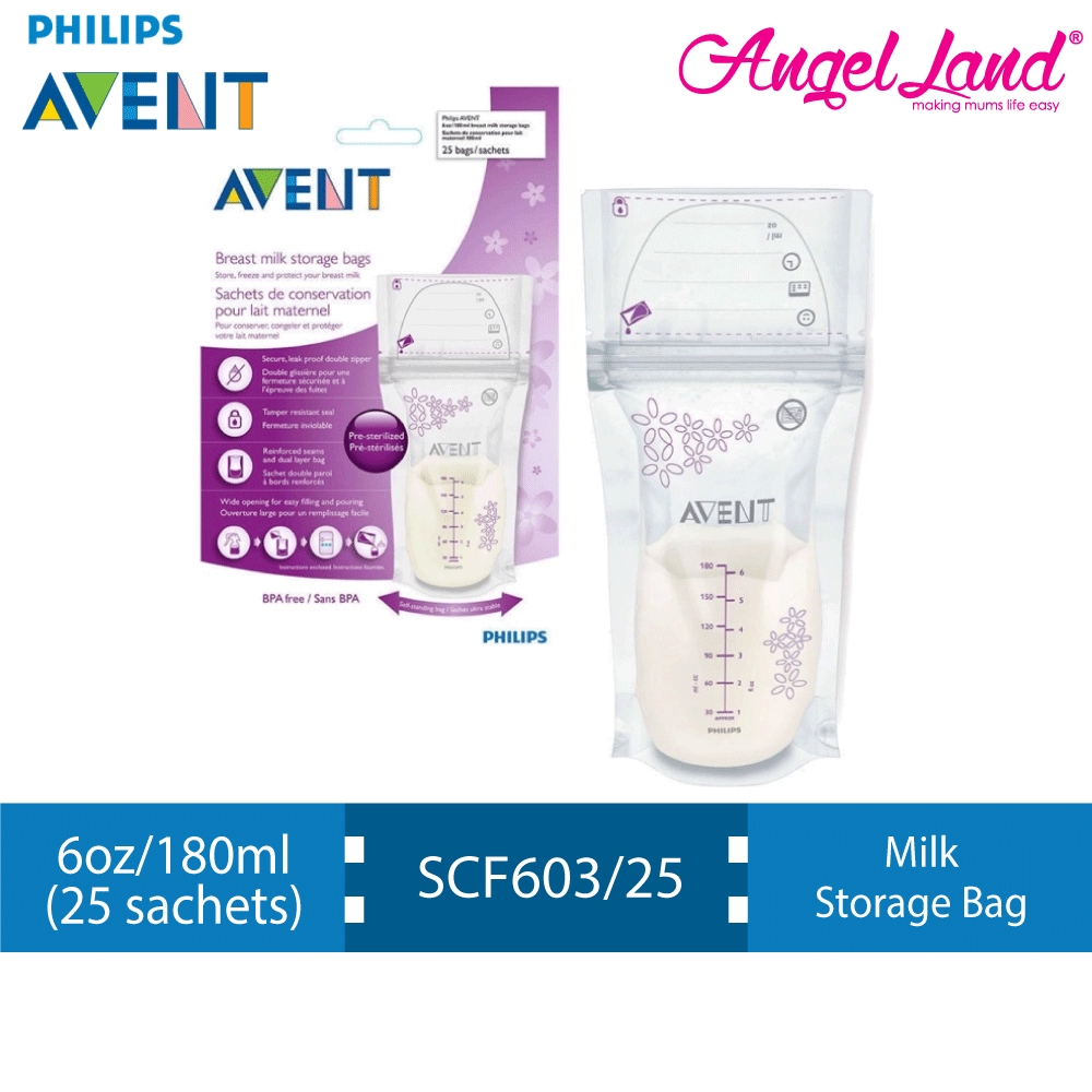 Avent milk best sale storage bags