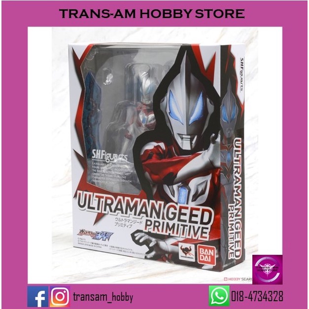 [Ready Stock] Bandai SHF S.H.Figuarts Ultraman Geed Primitive (Reissue ...