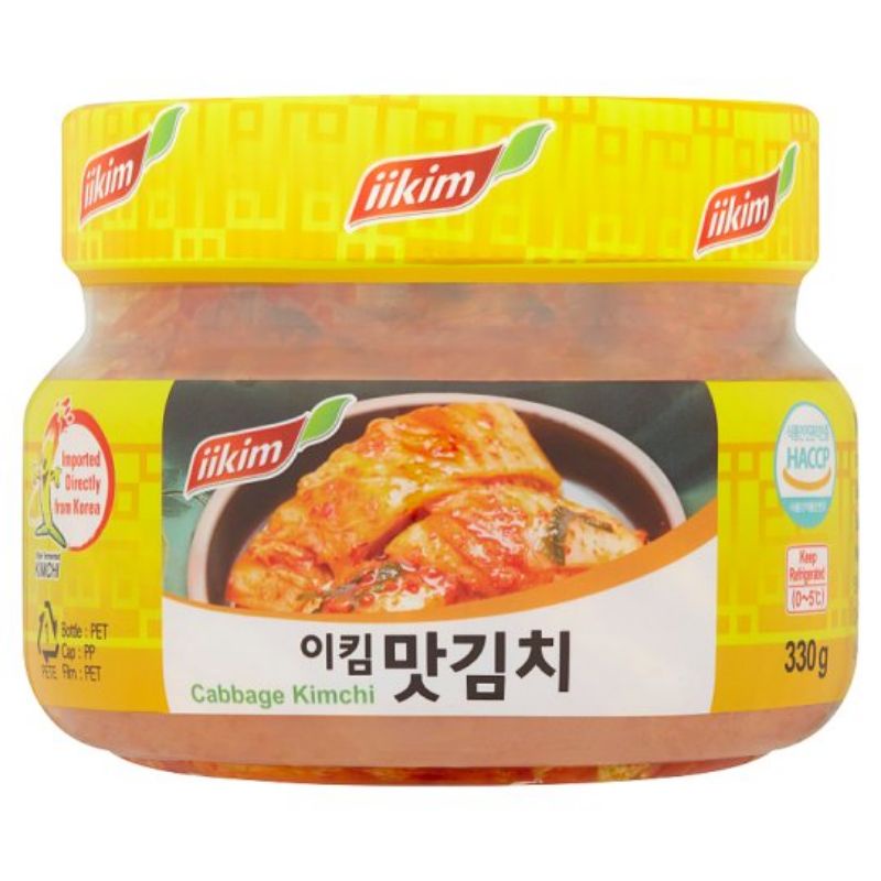 iikim Cabbage Kimchi HALAL Korea Import 200G/330G Halal Shopee Malaysia