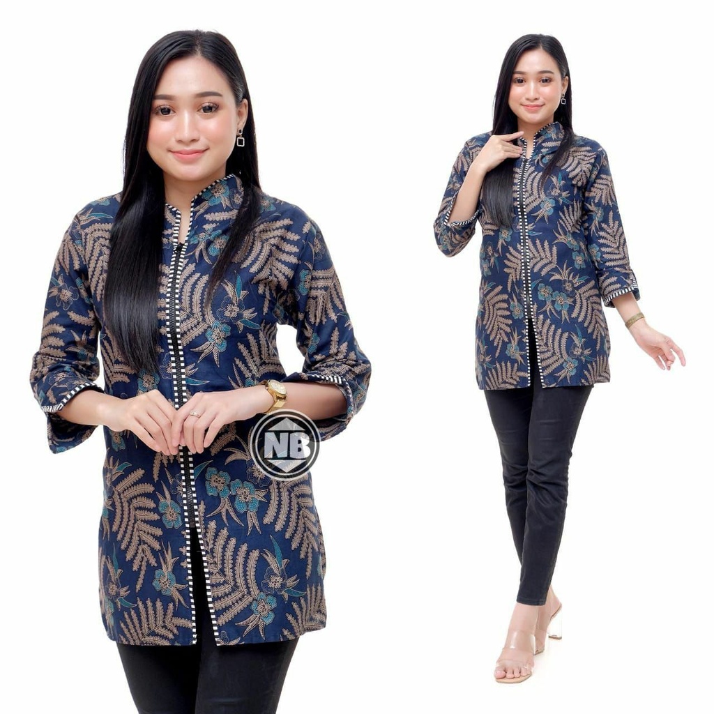 AZ Dress Women BATIK JAWA BATIK ASLI BATIK INDONESIA BATIK MODERN Batik ...