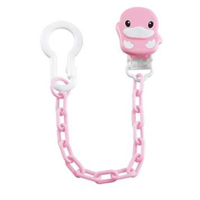 Ku-Ku Duckbill Pacifier Chain (Pink) | Shopee Malaysia