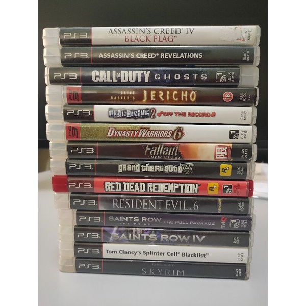 PS3 USED GAMES ORIGINAL CD (SHAH ALAM) - COD GTA SAINTS ROW RESIDENT ...