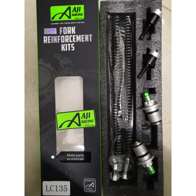 AJI RACING LC135 FORK UPGRADE KIT SPRING WITH SCREW MODIFY SET | Shopee ...