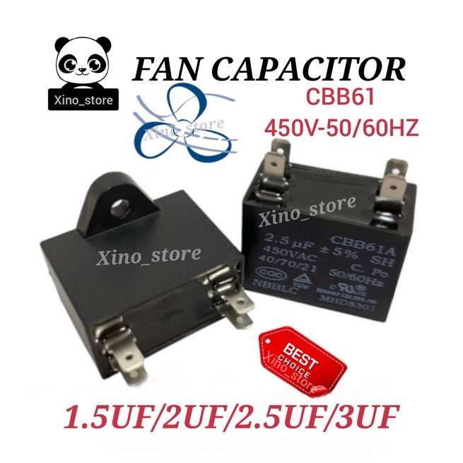 Fan Capacitor Air Conditioning Fan Motor Run Capacitor Fan Condenser ...