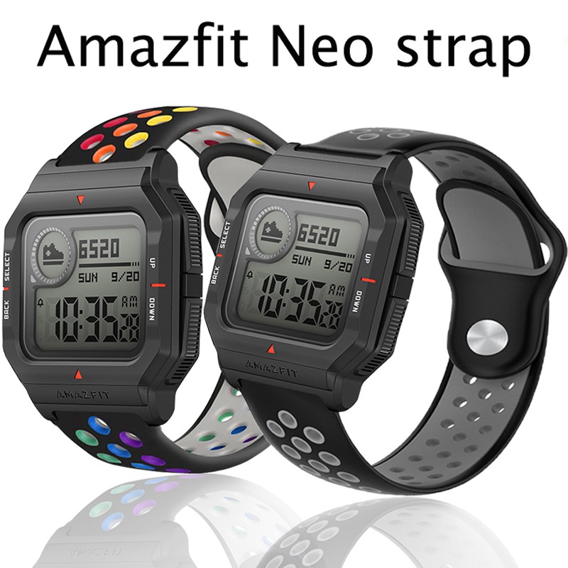 NEW 2020 Amazfit Neo Smart Watch strap silicone soft Breathable