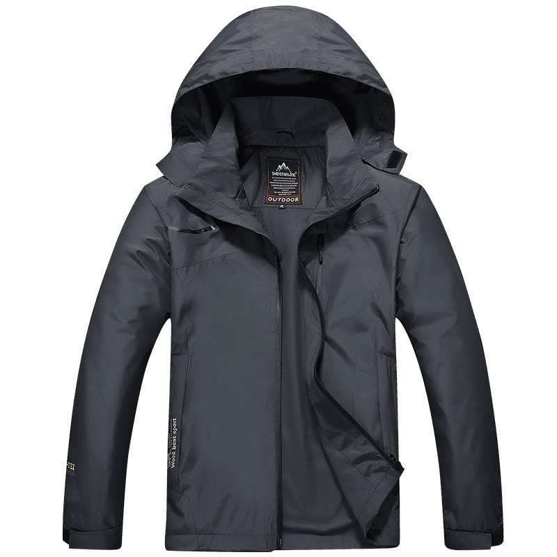 💥HARGA BORONG💥 M-7XL Fully Waterproof Jacket Soft Shell Outdoor Jakcet ...
