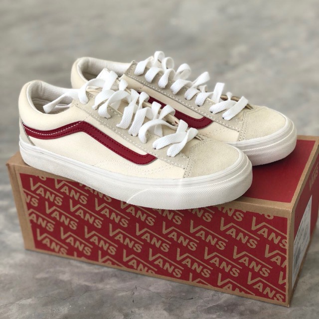 Old skool store marshmallow red